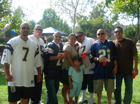 Group shot of my husband n the guys