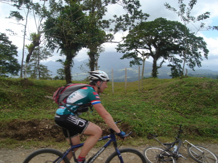 Mt Arenal in Background