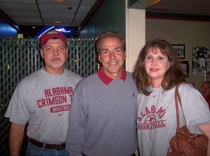 A night out with Coach Saban