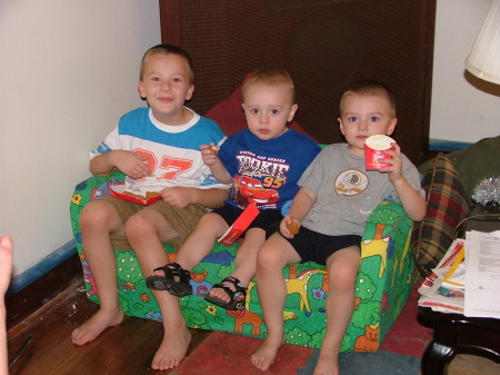 Grandsons: Cody, Gabriel, Damien