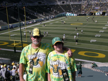 Husband Jim & nephew Victor