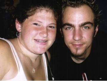 Kay and Adam from Three Days Grace