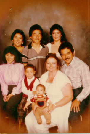 Harvey family 1983 Christmas