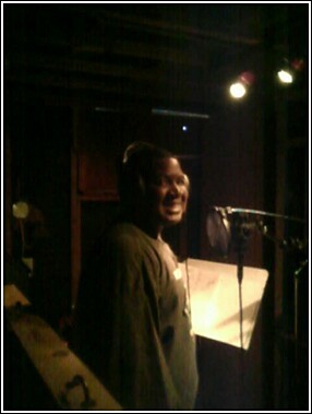 Me in the studio!!