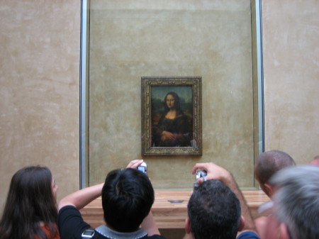 Monalisa...is she smiling or not?