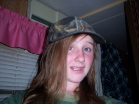 Cort in her camo