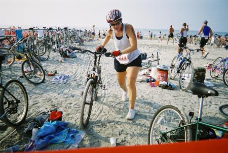 in my triathlon in summer '05