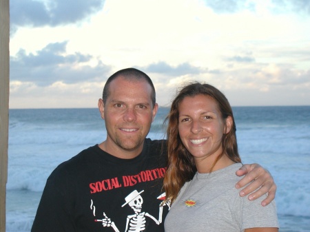 Stephanie and I in Puerto Rico