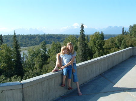 Shelby age 11 and Amanda Age 5/Mt. MKinley area 2005