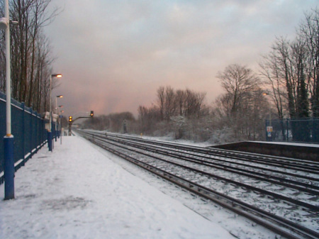 Going to work in winter