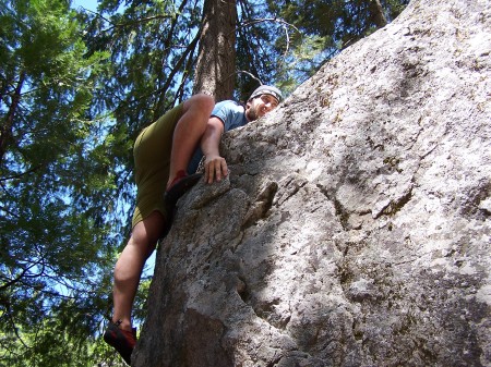 Climbing in Yosemite