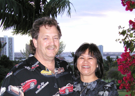 Gail and I at a Corvette Club Banquet