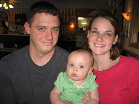 Son-in-law, granddaughter & daughter - Aug 2005