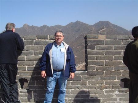 Me at the Great wall of China 3-18-2006