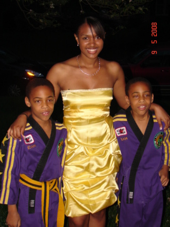 Alex's Jr. Prom--Alex, Evan and Ian