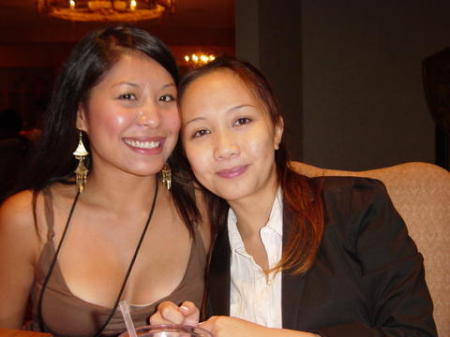 ME and Van at the Excalibur buffet..Yummy...