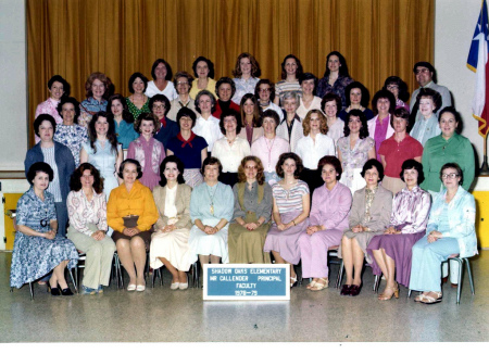 The Teachers of 1978-79