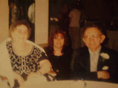my nieces wedding...me and my parents