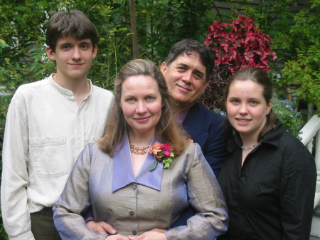 The whole family at our 25th anniversary party