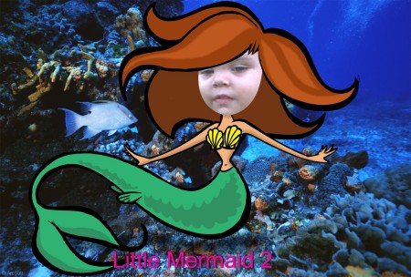 My little mermaid lol.......