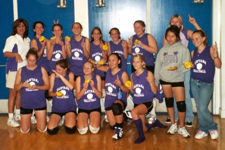 Freshman Girl's Volleyball 2004!