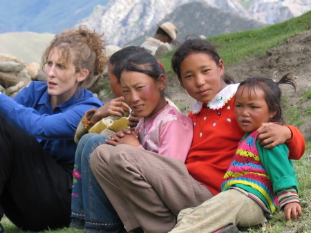 In Tibet...