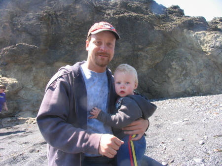 Clint and Christopher - Sheltered Cove 2008