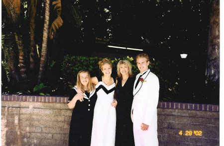 2003 - my 2 daughters and I after Prom