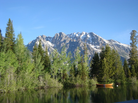 Jenny Lake 7 am June 27, 2008