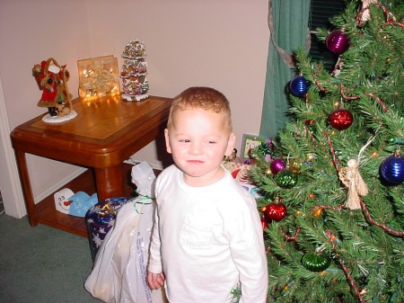 Alex on Christmas 2005