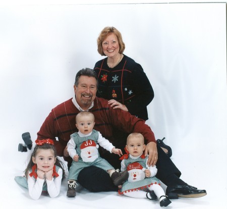 Papa, Mama and Grandkids Christmas 2005