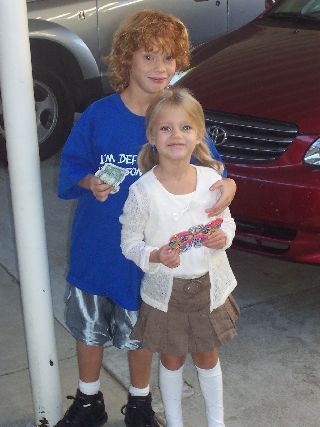 My BEAUTIFUL babies on their first day of school