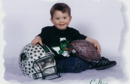 My son at 2 years old...Colton