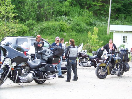 Some friends on a bike trip in WVA