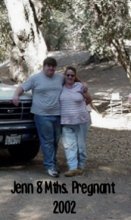 Off-Roading at Los Coyotes, CA while I was 8 months pregnant, August 2002