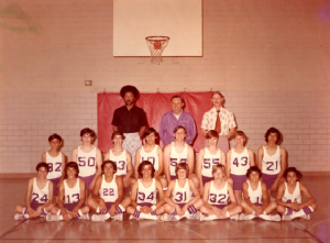 Basketball Team (Rogers Jr. High)