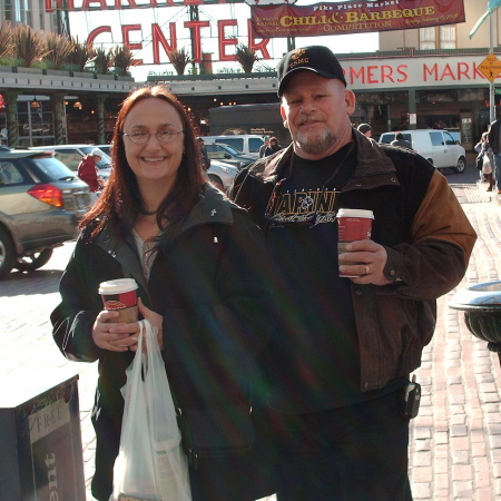 My hubby and me in Seattle