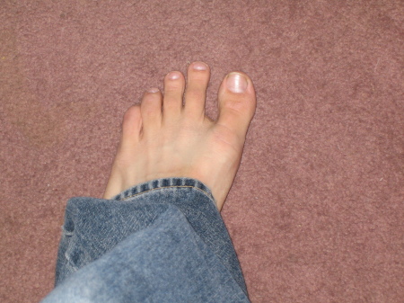 Left foot