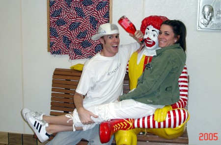 Ronald you naughty boy!