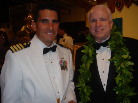 Black tie dinner in Hawaii with Sen John McCain