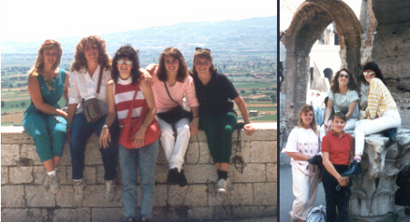 Post-graduation Europe trip 1987