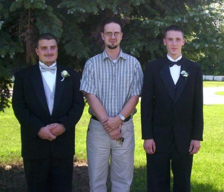 my half brothers andy, me, and keith