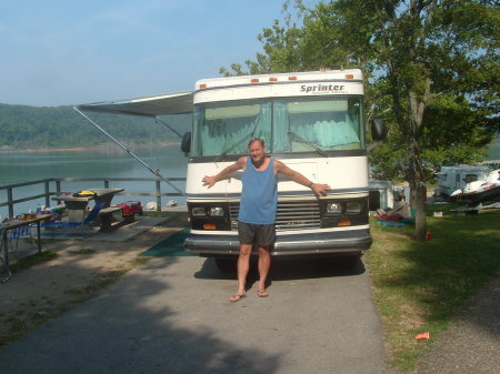 Camping with Deb at Clearwater Lake, Piedmont, Mo.