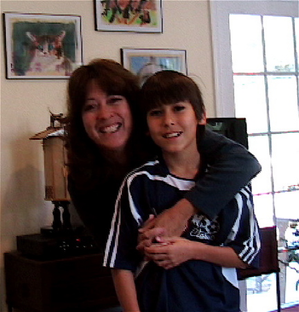 Me and my son, Hunter, November 2005