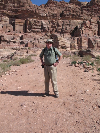 Hiking in Petra