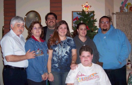 Me and my family at christmas