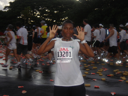 2005 Honolulu Marathon; Mile 9