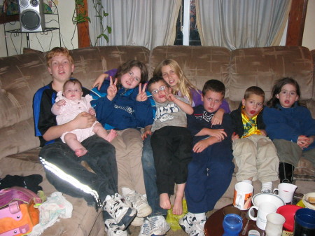 Christmas 2004 The 1st 8 Grandkids