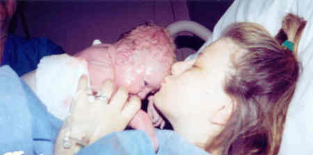 Birth Of My Oldest Daughter, Kylee