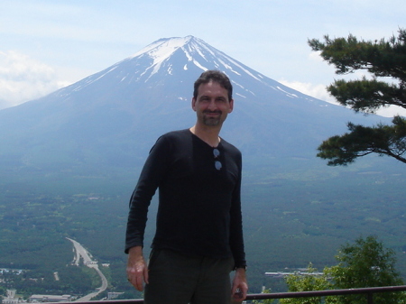 Mark and Mount Fuji